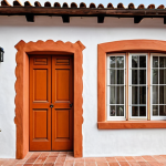 Traditional Charm Meets Modern Efficiency**

"A beautifully restored Spanish-style house with wooden windows, updated with double-paned glass, showcasing a warm, inviting interior. The windows are painted in a muted terracotta color, blending seamlessly with the whitewashed walls. Safe for work, appropriate content, fully clothed, professional, modest, family-friendly, perfect anatomy, correct proportions, natural pose. "

**